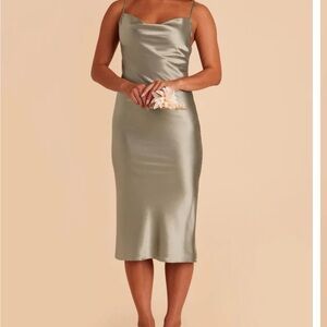 Birdy Grey Moss Green Midi Dress